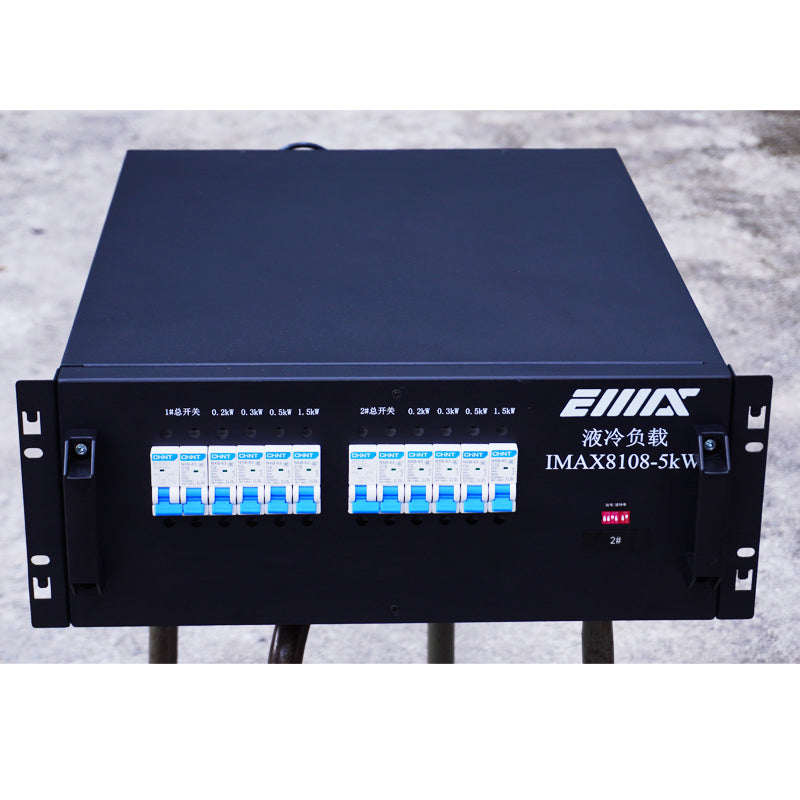 4KW/6KW/8KW/10KW Water Cooled Load Bank Rack Mounted IMAX8108