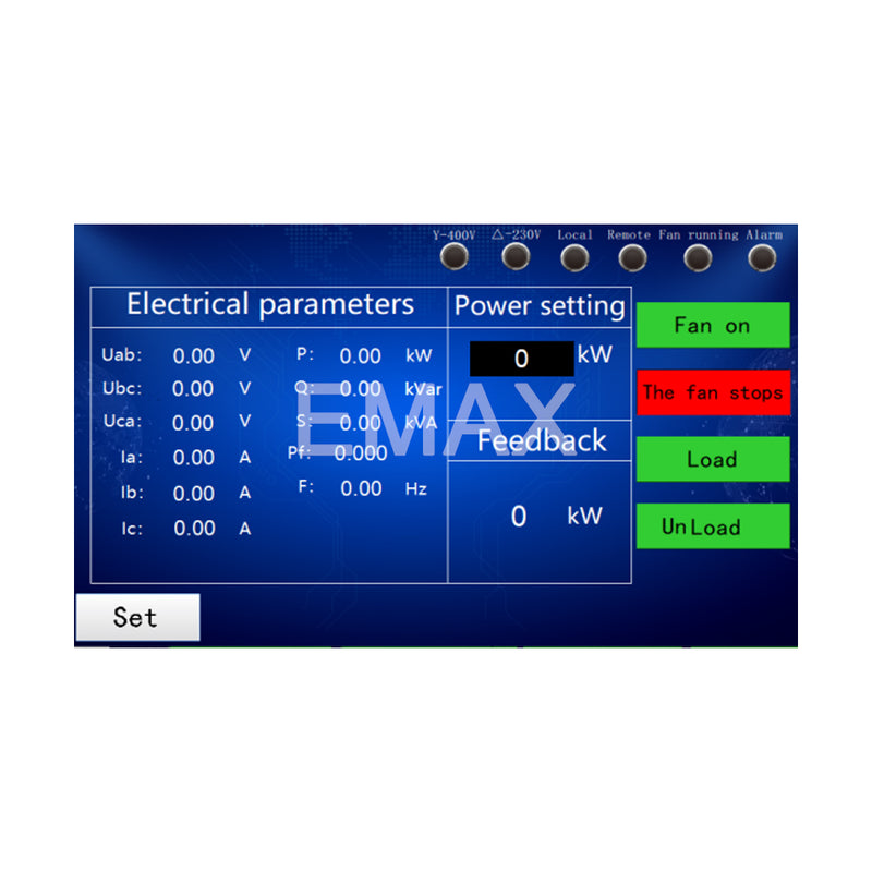 200KW 230VAC And 400VAC Load Bank With Camlock For Generator Testing IMAX3102
